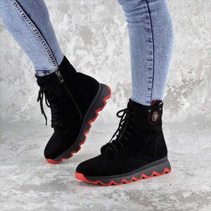 Ботинки женские зимние Fashion Feta 2256 36 размер 23,5 см Черный