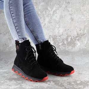 Ботинки женские зимние Fashion Feta 2256 36 размер 23,5 см Черный