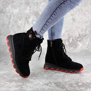 Ботинки женские зимние Fashion Feta 2256 36 размер 23,5 см Черный