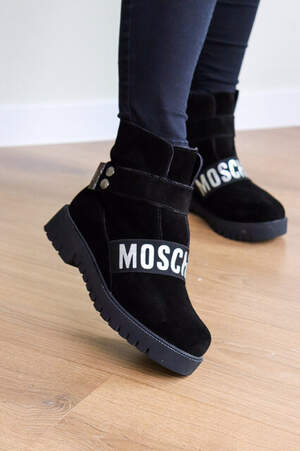 Ботинки женские зимние Fashion Flipper 2357 36 размер 23,5 см Черный