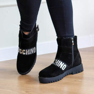 Ботинки женские зимние Fashion Flipper 2357 36 размер 23,5 см Черный