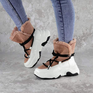 Ботинки женские зимние Fashion Freddy 2274 37 размер 23,5 см Розовый