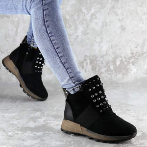 Ботинки женские зимние Fashion Haddie 2283 37 размер 24 см Черный