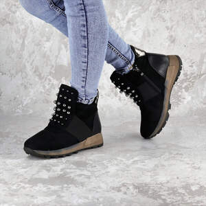 Ботинки женские зимние Fashion Haddie 2283 37 размер 24 см Черный