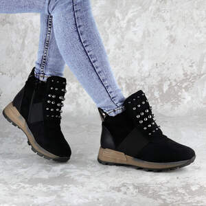 Ботинки женские зимние Fashion Haddie 2283 37 размер 24 см Черный