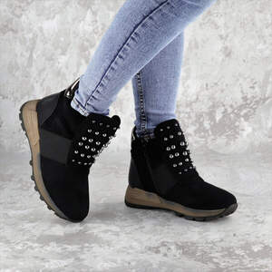 Ботинки женские зимние Fashion Haddie 2283 37 размер 24 см Черный