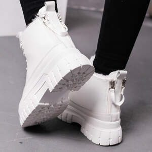 Ботинки женские зимние Fashion Lithe 3401 36 размер 23,5 см Белый