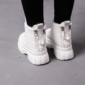 Ботинки женские зимние Fashion Lithe 3401 36 размер 23,5 см Белый