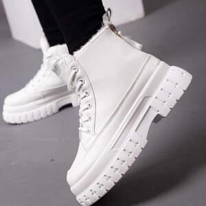 Ботинки женские зимние Fashion Lithe 3401 36 размер 23,5 см Белый