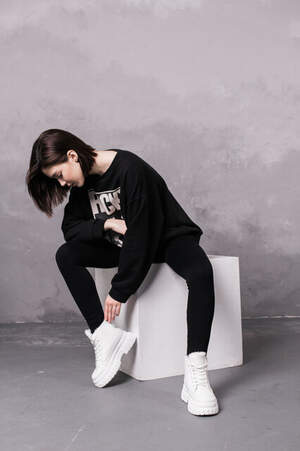 Ботинки женские зимние Fashion Lithe 3401 36 размер 23,5 см Белый