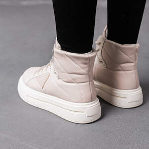 Ботинки женские зимние Fashion Marae 3405 36 размер 23 см Бежевый Ботинки женские зимние Fashion Marae 3405 36 размер 23 см Бежевый