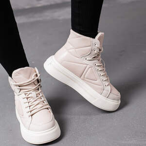 Ботинки женские зимние Fashion Marae 3405 36 размер 23 см Бежевый Ботинки женские зимние Fashion Marae 3405 36 размер 23 см Бежевый