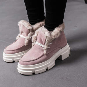 Ботинки женские зимние Fashion Nituna 3402 36 размер 23,5 см Розовый Ботинки женские зимние Fashion Nituna 3402 36 размер 23,5 см Розовый