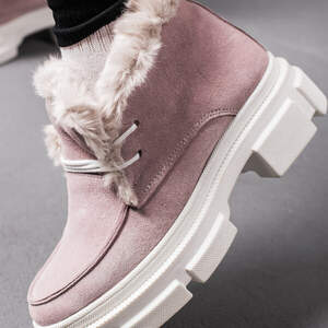 Ботинки женские зимние Fashion Nituna 3402 36 размер 23,5 см Розовый Ботинки женские зимние Fashion Nituna 3402 36 размер 23,5 см Розовый