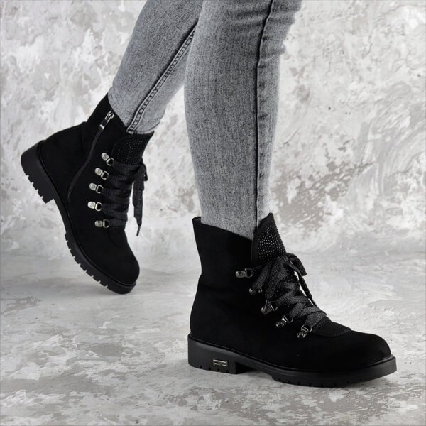 Ботинки женские зимние Fashion Oberon 2379 36 размер 23,5 см Черный Ботинки женские зимние Fashion Oberon 2379 36 размер 23,5 см Черный