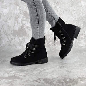 Ботинки женские зимние Fashion Oberon 2379 36 размер 23,5 см Черный Ботинки женские зимние Fashion Oberon 2379 36 размер 23,5 см Черный