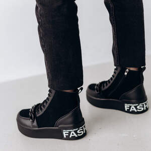 Ботинки женские зимние Fashion Sugar 3307 38 размер 23,5 см Черный Ботинки женские зимние Fashion Sugar 3307 38 размер 23,5 см Черный