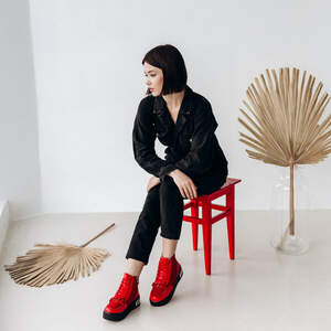 Ботинки женские зимние Fashion Sugar 3309 36 размер 22,5 см Красный Ботинки женские зимние Fashion Sugar 3309 36 размер 22,5 см Красный