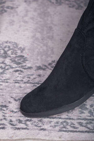 Ботфорты женские Fashion Cheerio 2508 38 размер 24,5 см Черный