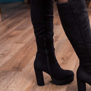 Ботфорты женские Fashion Freewill 2258 36 размер 23,5 см Черный Ботфорты женские Fashion Freewill 2258 36 размер 23,5 см Черный